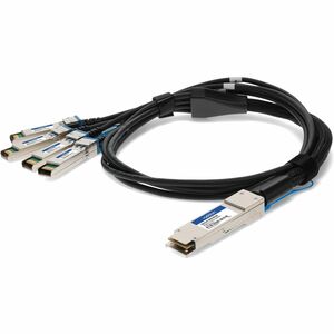 AddOn 3 m Twinaxial Network Cable - 1 - TAA Compliant - Cable for Network Device - First End: 1 x QSFP28 Network - Second 