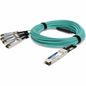 AddOn 20 m Fibre Optic Network Cable - 1 - TAA Compliant - Cable for Network Device - First End: 1 x QSFP+ Network - Secon