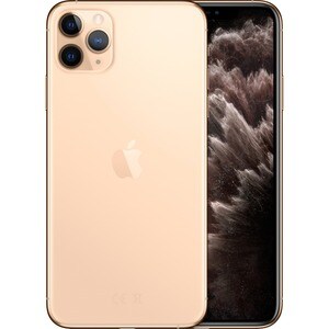 Apple Smartphone Apple iPhone 11 Pro Max A2218 64 Go - 4G - Écran 16,5 cm (6,5") OLED Full HD Plus 2688 x 1242 - 4 Go RAM - iOS 13 - Doré - Barre - 2 Support de SIM - Sans SIM - Front Camera: 12 Mégapixels - Rear Camera: 12 Mégapixels / 12 Mégapixels / 12 Mégapixels - 3969 mAh Batterie - NFC