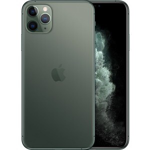 Apple Smartphone Apple iPhone 11 Pro Max A2218 256 Go - 4G - Écran 16,5 cm (6,5") OLED Full HD Plus 2688 x 1242 - 4 Go RAM - iOS 13 - Vert - Barre - 2 Support de SIM - Sans SIM - Front Camera: 12 Mégapixels - Rear Camera: 12 Mégapixels / 12 Mégapixels / 12 Mégapixels - 3969 mAh Batterie - NFC