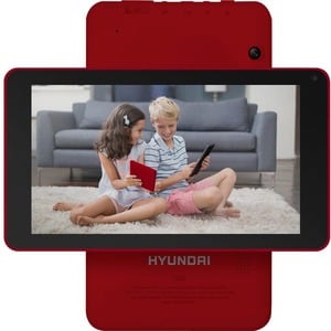 Hyundai Koral 7W4X HT0701W16 Tablet - 7" - 1 GB - 16 GB Storage - Android 9.0 Pie - Red - microSD Supported - In-plane Swi