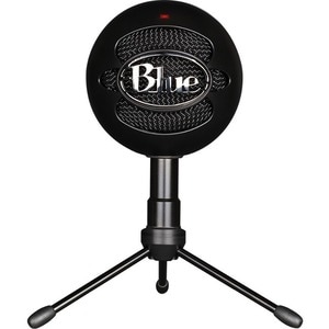Logitech Blue Snowball iCE Wired Condenser Microphone - 40 Hz to 18 kHz - Cardioid - Stand Mountable - USB