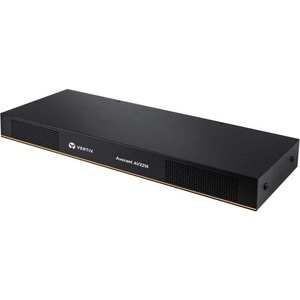 Vertiv Avocent 16-Port Rackmount KVM over IP Switch with CAC & Local or Remote Access - 16 port AutoView KVM with 2 local and 1 remote users, VM and CAC
