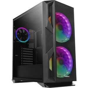 Antec NX800 Gaming Computer Case - EATX, ATX Motherboard Supported - Mid-tower - SPCC, Plastic, Tempered Glass - 7 x Bay(s