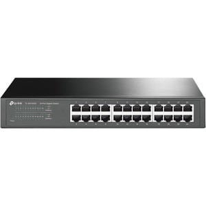 TP Link TP-Link TL-SG1024S - 24-Port Gigabit Desktop/Rackmount Ethernet Switch - Plug & Play - Shielded Ports - Sturdy Metal - Fanless Quiet - Traffic Optimization - Unmanaged