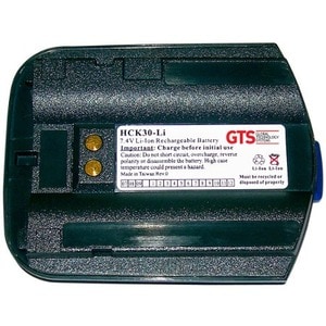 Batterie GTS HCK30-LI - Lithium ion (Li-Ion) - Pour Scanner de code à barre - Batterie rechargeable - 7.4 V DC - 2400 mAh 