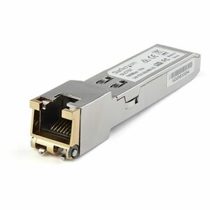 StarTech.com Juniper CTP-SFP-1GE-T Compatible SFP Module - 1000BASE-T - 1GE Gigabit Ethernet SFP to RJ45 Cat6/Cat5e Transc