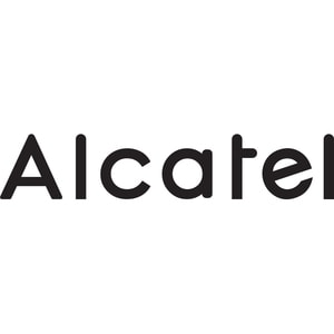 Alcatel Estojo de transporte (Dobrar) Smartphone - Prata - Interior resistente a arranhões - Plástico Corpo