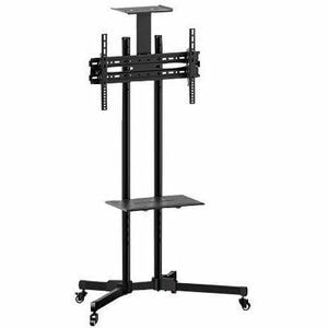 Konka KN TR1028B Display Cart - 50 kg Capacity - 4 Casters - Steel, Plastic - 880 mm Width x 665 mm Depth x 1803 mm Height