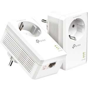 TP-Link TL-PA7017P KIT Powerline Netzwerkadapter - 2 - 1 x Netzwerk (RJ-45) - 1000 Mbit/s Stromleitung - 300 m Reichweite 