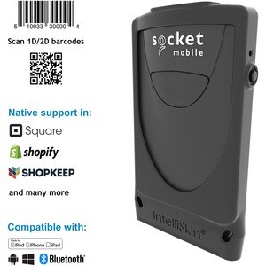 Socket Mobile DuraScan D860 Handheld Barcode Scanner - Wireless Connectivity - 495 mm Scan Distance - 1D, 2D - LED - Bluet