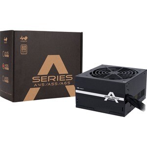 In Win IW-A550 ATX Power Supply - 550 W - Internal - 12 V DC, 5 V DC, 3.3 V DC Output - 1 +12V Rails - 1 Fan(s) - 85% Effi
