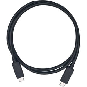 QNAP CAB-U310G10MCC 1 m USB Data Transfer Cable - First End: 1 x USB 3.1 (Gen 2) Type C - Male - Second End: 1 x USB 3.1 (