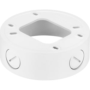 Hanwha Techwin SBV-120GW Mounting Box for Network Camera - White - Aluminum