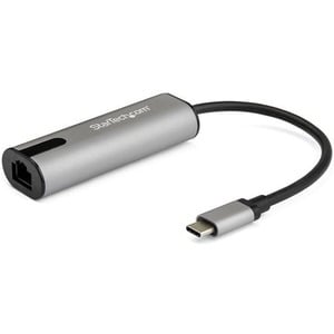 StarTech.com 2.5GbE USB-C auf Netzwerk Adapter, USB-C 3.0 2.5/1 Gbit/s und 100 Mbit/s Multigeschwindigkeits NIC, Thunderbo