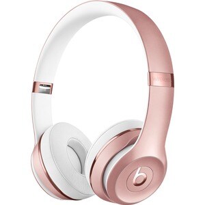 Beats by Dr. Dre Solo3 Wireless Headphones - Rose Gold - Stereo - Wireless - Bluetooth - Over-the-head - Binaural - Circum
