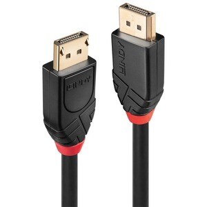 LINDY 10 m DisplayPort A/V Cable for Audio/Video Device, Repeater, Video Extender, PC, Monitor, Digital Signage Display - 