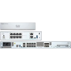 Cisco Firepower 1140 Network Security/Firewall Appliance - 8 Port - 1000Base-T - Gigabit Ethernet, 1000Base-X - 6 Gbit/s F