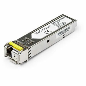 StarTech.com SFP1GBX80DES. SFP transceiver type: Faseroptik, Maximum data transfer rate: 1000 Mbit/s, Schnittstelle: SFP. 