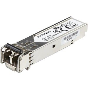 StarTech.com SFP1GLXEMCST. SFP transceiver type: Faseroptik, Maximum data transfer rate: 1000 Mbit/s, Schnittstelle: SFP. 