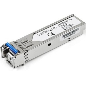 StarTech.com SFP1GBX40UES SFP (Mini-GBIC) - 1 Stück - für Datenvernetzung, Optisches Netzwerk - Glasfaserleitung - Singlem
