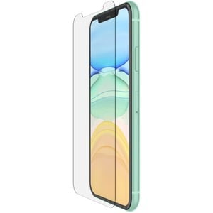 Belkin ScreenForce 9H Tempered Glass Screen Protector - Crystal - For LCD iPhone XR, iPhone 11 - Scratch Resistant, Scratc