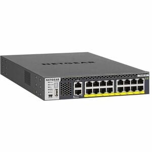 Netgear M4300 XSM4316PB 16 Ports Manageable Ethernet Switch - 3 Layer Supported - 500 W PoE Budget - Twisted Pair - PoE Po