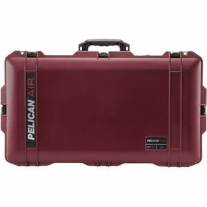 Pelican Air Travel/Luggage Case Travel - Oxblood - Water Proof, Crush Proof, Dust Proof - Polymer Body - Handle - 32.6" He