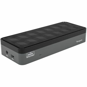 Targus DOCK570EUZ USB-Typ C Docking Station für Notebook, Desktop-PC - Ladefunktion - Grau - 4 Unterstützte Displays - 4K 