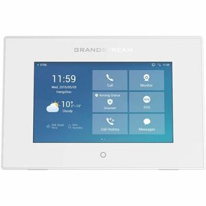 Grandstream HD Intercom and Facility Control Station - 7" Touchscreen TFT LCDFull-duplex - Access Control, Door Entry