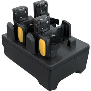 Chargeur de batteries X4 pour RS5100 avec alimentation. Supporte les deux types de batterie. AJOUTER: BLOC ALIM PWR-BGA12V