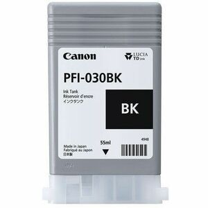 Canon PFI-030BK Original Inkjet Ink Cartridge - Photo Black Pack - 55 mL
