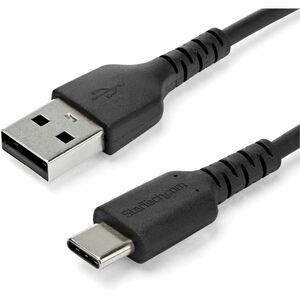 StarTech.com 2m USB A to USB C Charging Cable - Durable Fast Charge & Sync USB 2.0 to USB Type C Data Cord - Aramid Fiber 