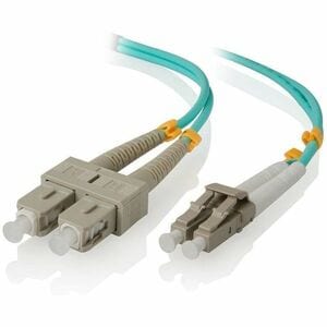 1M LC-SC 10G MULTI MODE DUPLEX LSZH FIBRE CABLE 50/125 OM3
