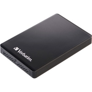 Verbatim 256GB Vx460 External SSD, USB 3.1 Gen 1 - Black - Notebook Device Supported - USB 3.1 (Gen 1) - 2 Year Warranty -