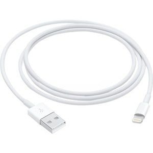 Apple Lightning to USB Cable (1 m) - 3.3 ft Lightning/USB Data Transfer Cable for Computer, iPhone, iPod, iPad, AirPods, M