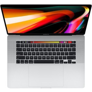 Apple MacBook Pro MVVL2B/A 40.6 cm (16") Notebook - 3072 × 1920 - Intel Core i7 9th Gen Hexa-core (6 Core) 2.60 GHz - 16 GB RAM - 512 GB SSD - Silver - macOS Catalina - AMD Radeon Pro 5300M with 4 GB, Intel UHD Graphics 630 - Retina Display, True Tone Technology, In-plane Switching (IPS) Technology - English (UK) Keyboard - 11 Hour Battery Run Time - IEEE 802.11a/b/g/n/ac Wireless LAN Standard