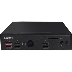 Shuttle XPC slim DS10U5 Barebone System - Slim PC - Core i5 8th Gen i5-8265U 1.60 GHz - 32 GB DDR4 SDRAM Maximum RAM Suppo