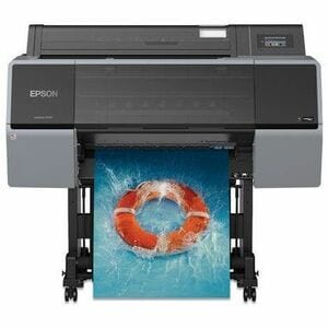 Epson Inkjet Large Format Printer - 24" Print Width - Color - 12 Color(s) - 2400 x 1200 dpi - USB - Ethernet - Plain Paper