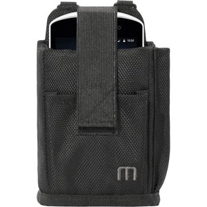 MOBILIS Carrying Case (Holster) Handheld Terminal, Smartphone, Tablet - Black - Drop Resistant - 1680D Polyester Body - Be