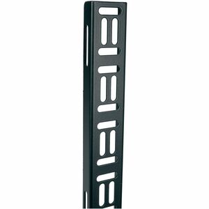 Middle Atlantic Forward Series 24RU Universal Hole Pattern Vertical Lace - Fits 24RU to 27RU - Vertical Lacing Bar - Black