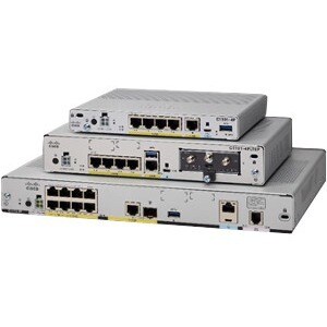 Cisco 1000 C1121-4P Router - 6 Ports - 4 RJ-45 Port(s) - PoE Ports - Management Port - 1 - Gigabit Ethernet - Rack-mountable