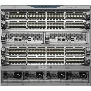 Cisco 9706 V2 SAN Switch Chassis - 6 x Total Expansion Slots - Rack-mountable - 9U - Redundant Power Supply