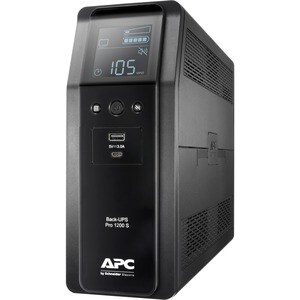 APC by Schneider Electric Back-UPS Pro BR1200SI Linha interativa UPS - 1.20 kVA/720 W - Torre - AVR - 230 V AC Input - 230