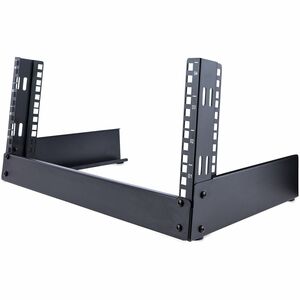 StarTech.com Desktop rack 4U a giorno - 2 montanti - Acciaio - 40,01 kg Capacità massima di peso