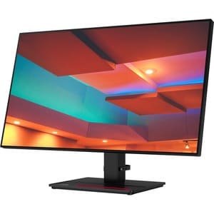 Lenovo ThinkVision P27q-20 27" Class WQHD LCD Monitor - 16:9 - Raven Black, Black - 68.6 cm (27") Viewable - In-plane Swit