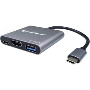Comprehensive VersaDock USB-C 4K Portable Docking Station with HDMI, USB 3.0, PD - 60 W - USB 3.0 Type C - 3 x USB Ports -