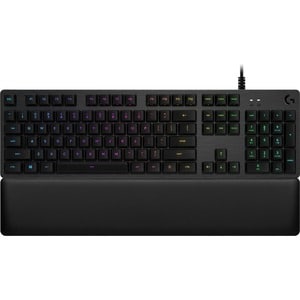 Logitech G G513 CARBON Gaming Keyboard - Cable Connectivity - USB 2.0 Interface - RGB LED - Spanish - QWERTY Layout - Carb