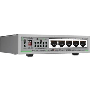 Allied Telesis CentreCOM GS910 AT-GS910/5E 5 Ports Ethernet Switch - Gigabit Ethernet - 10/100/1000Base-T - 2 Layer Suppor