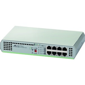 Allied Telesis CentreCOM GS910 AT-GS910/8E 8 Ports Ethernet Switch - Gigabit Ethernet - 10/100/1000Base-TX - 2 Layer Suppo